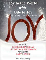 Joy to the World with Ode to Joy (Trio - Flute 1, Flute 2 with Piano) P.O.D. cover Thumbnail